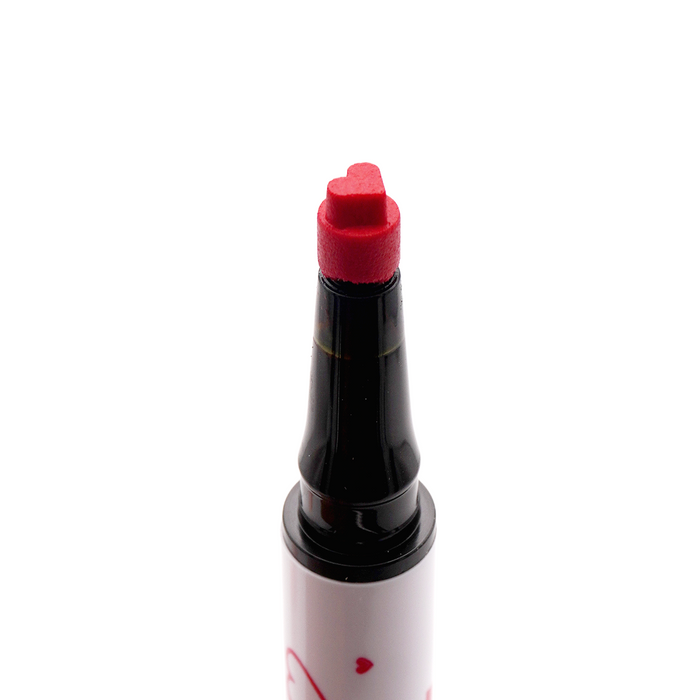 Heart Red Spectra Pen - Stamp & Eyeliner Pen - Glisten Cosmetics