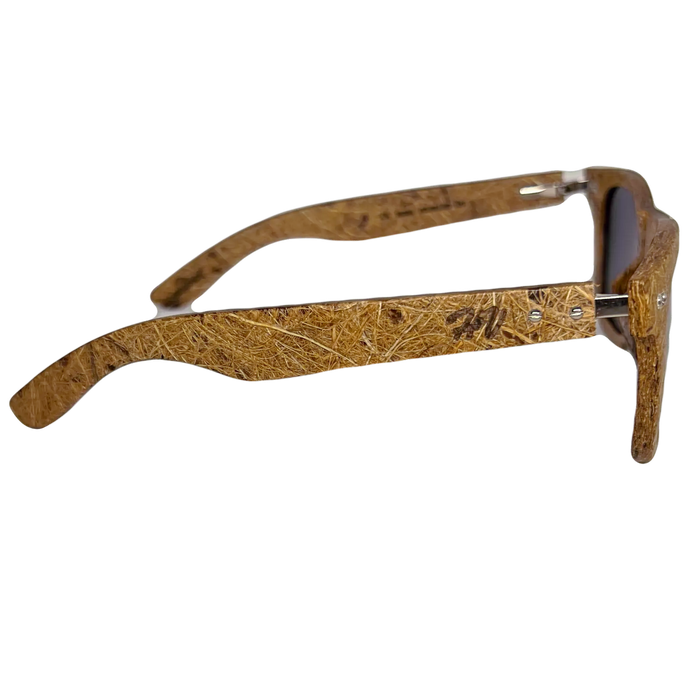 Helios hemp sunglasses, lens detail