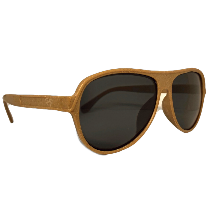 Hermes hemp sunglasses, angled view