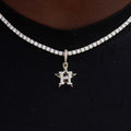 Houston Astros Official MLB Micro Logo Pendant