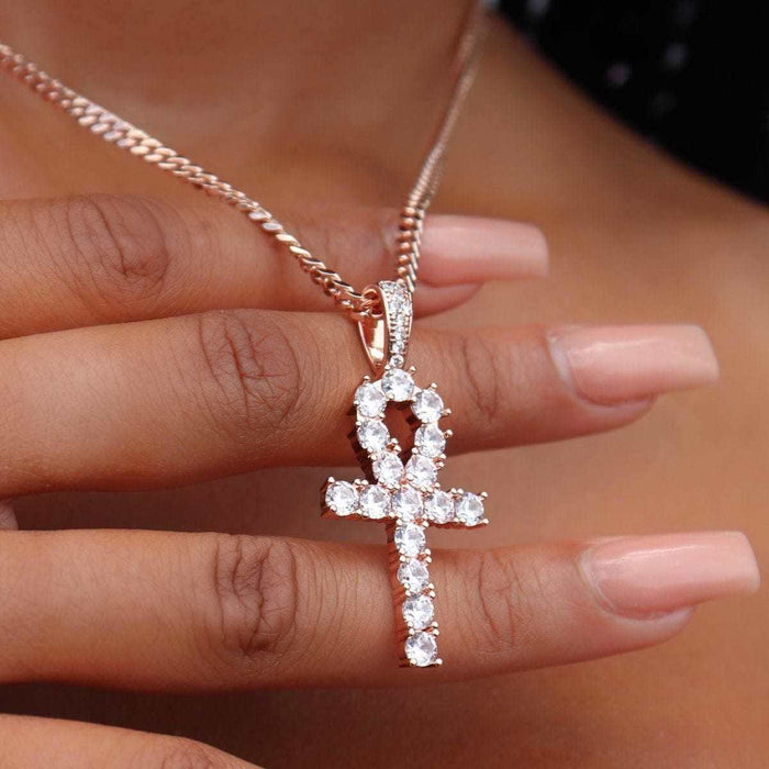 Ankh Cross in Rose Gold - The GLD Shop