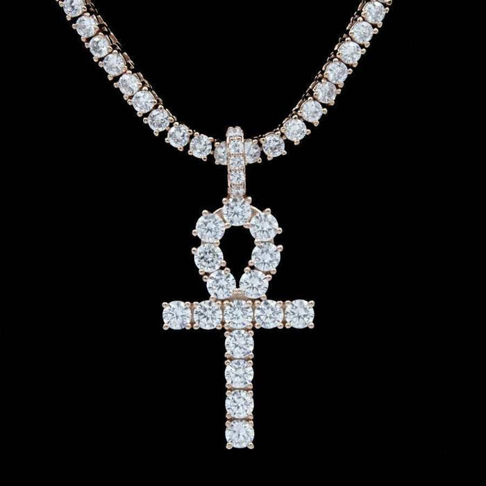 Ankh Cross in Rose Gold - The GLD Shop