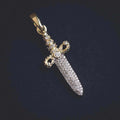 Iced Knife Pendant - The GLD Shop