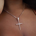 Nail Cross in Rose Gold - The GLD Shop