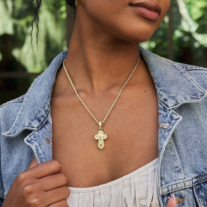 Icon Cross Pendant