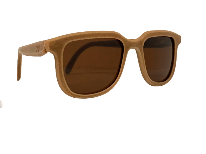 Iris hemp sunglasses with Tawny Brown lenses