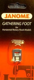 Janome Gathering Foot (5 - 7mm) - Maple Leaf Quilting Company Ltd.