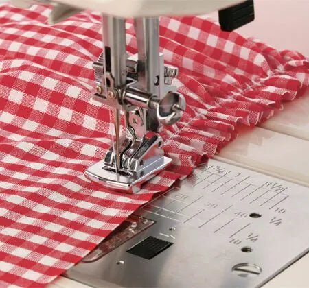 Janome Gathering Foot (5 - 7mm) - Maple Leaf Quilting Company Ltd.