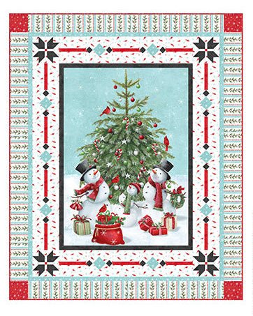 Jolly Gathering Quilt Kit (52" X 64") - Maple Leaf Quilting Company Ltd.