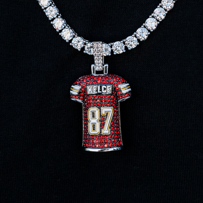 Kansas City Chiefs Travis Kelce Jersey Pendant