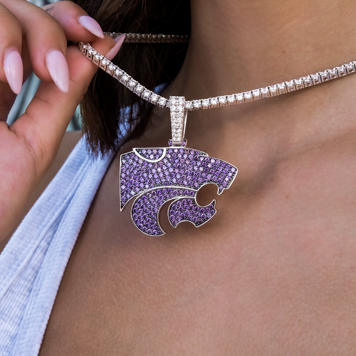 Kansas State Wildcats Logo Pendant