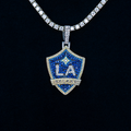 LA Galaxy Official MLS Logo Pendant