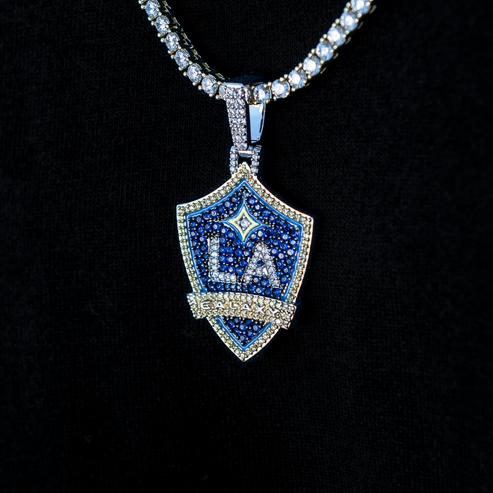 LA Galaxy Official MLS Logo Pendant