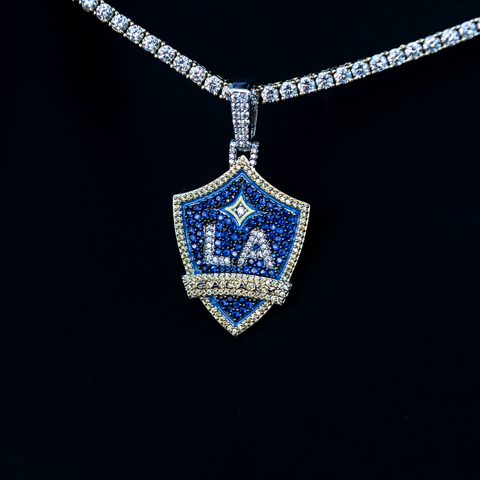 LA Galaxy Official MLS Logo Pendant