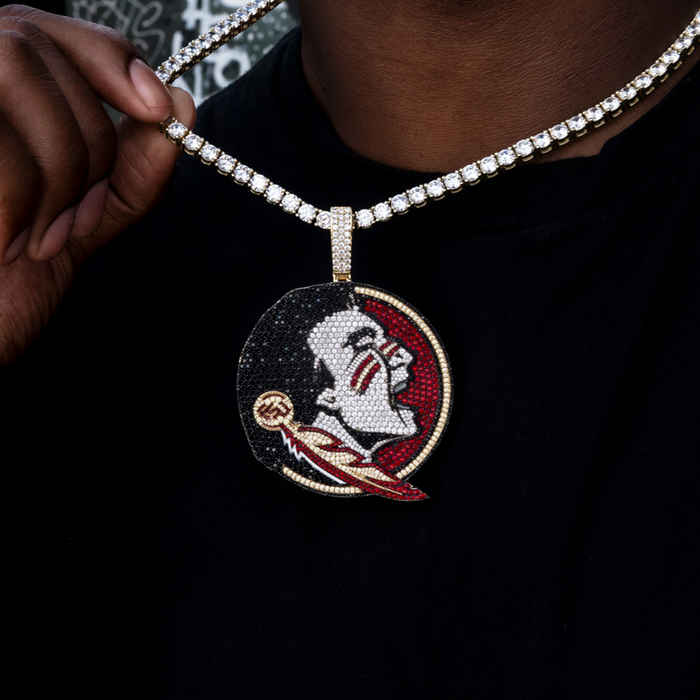 Large Florida State Seminoles Official NCAA Mascot Pendant