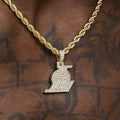 Los Angeles Lakers Micro Pendant - The GLD Shop