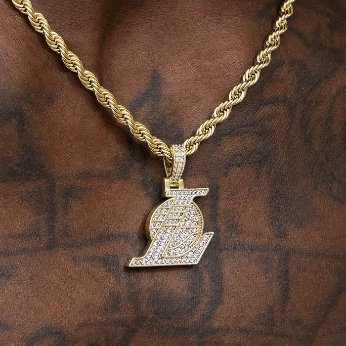 Los Angeles Lakers Micro Pendant - The GLD Shop