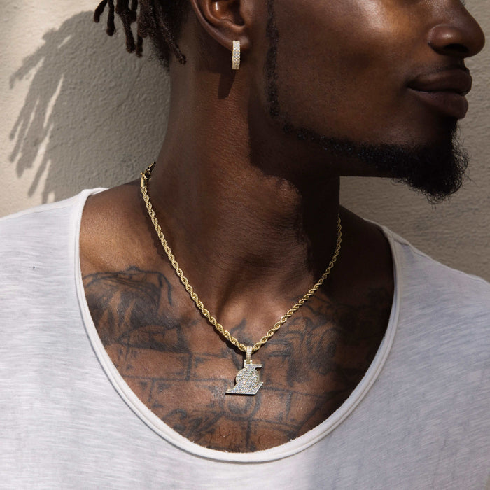 Los Angeles Lakers Micro Pendant - The GLD Shop