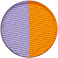Macaron (Orange & Purple) Split Liner Pan