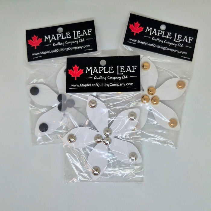 Magnetic PetalPin for English Paper Piecing - 8pcs (Asst. Colours) - Maple Leaf Quilting Company Ltd.