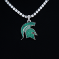Michigan State University Official NCAA Logo Pendant