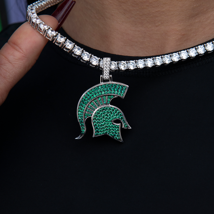 Michigan State University Official NCAA Logo Pendant