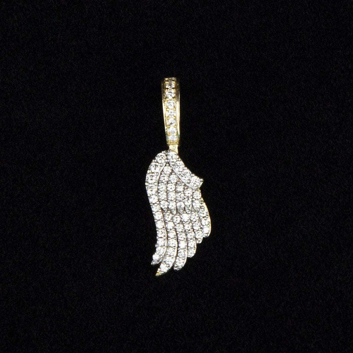Micro Angel Wing Pendant - The GLD Shop