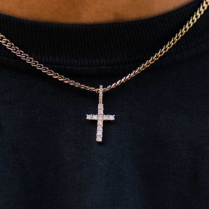 Micro Diamond Cross - The GLD Shop