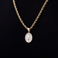 Micro Lady of Guadalupe Pendant