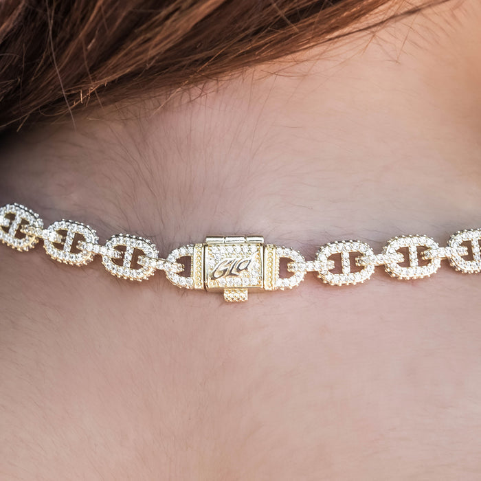 Micro Valentina Necklace + Bracelet Bundle in Yellow Gold