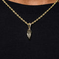 Micro Wing Pendant in Yellow Gold - The GLD Shop