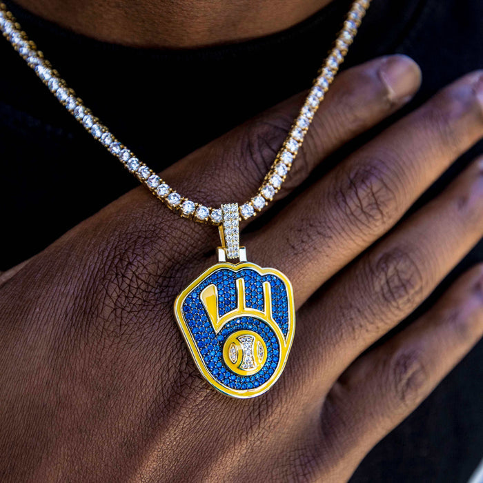 Milwaukee Brewers Pendant - The GLD Shop