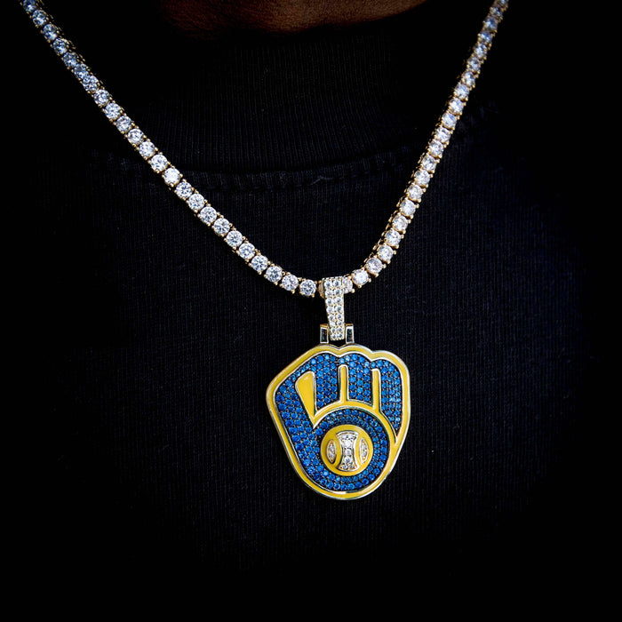 Milwaukee Brewers Pendant - The GLD Shop