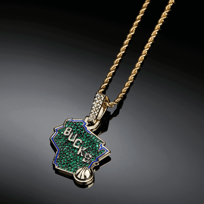Milwaukee Bucks Pendant - The GLD Shop