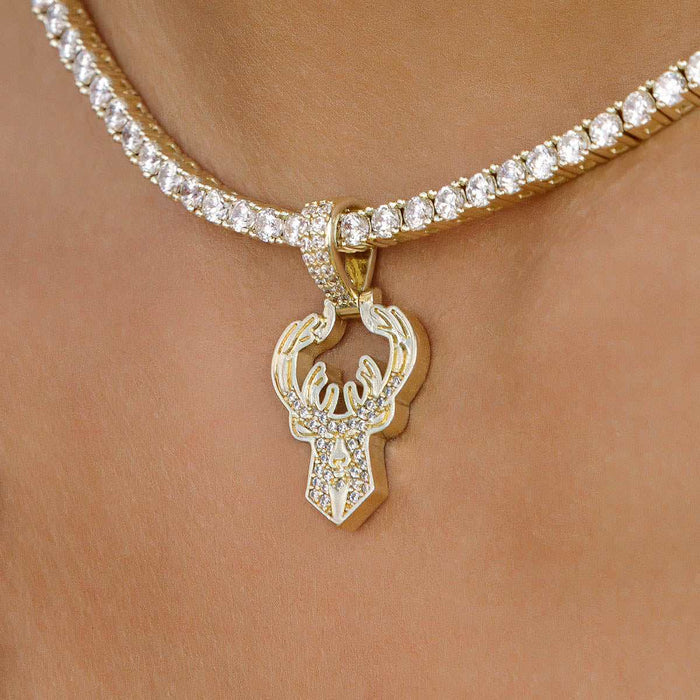 Milwaukee Bucks Micro Pendant - The GLD Shop
