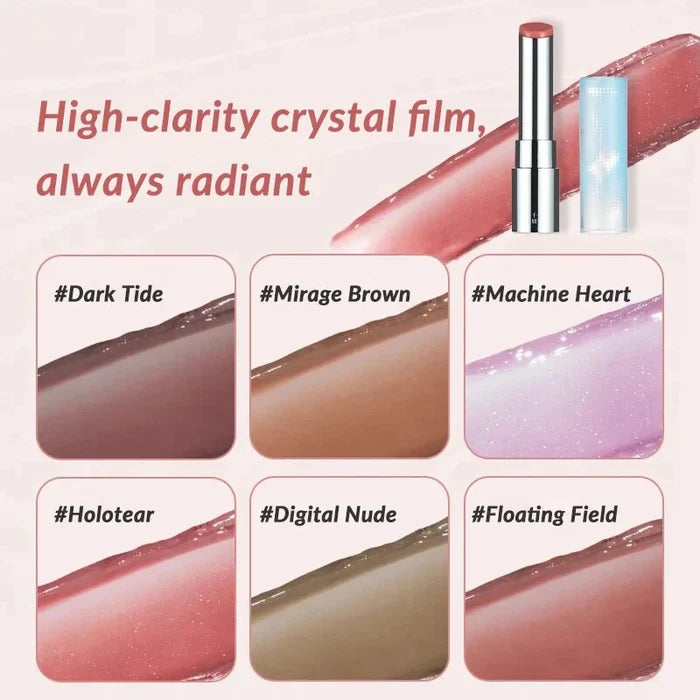 Mirage Brown Crystal Glossy Rouge - Lip Gloss - Cheeryep