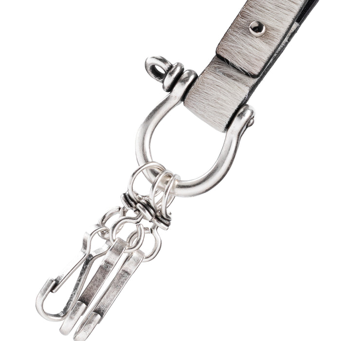 Molebo Cowhair Keychain