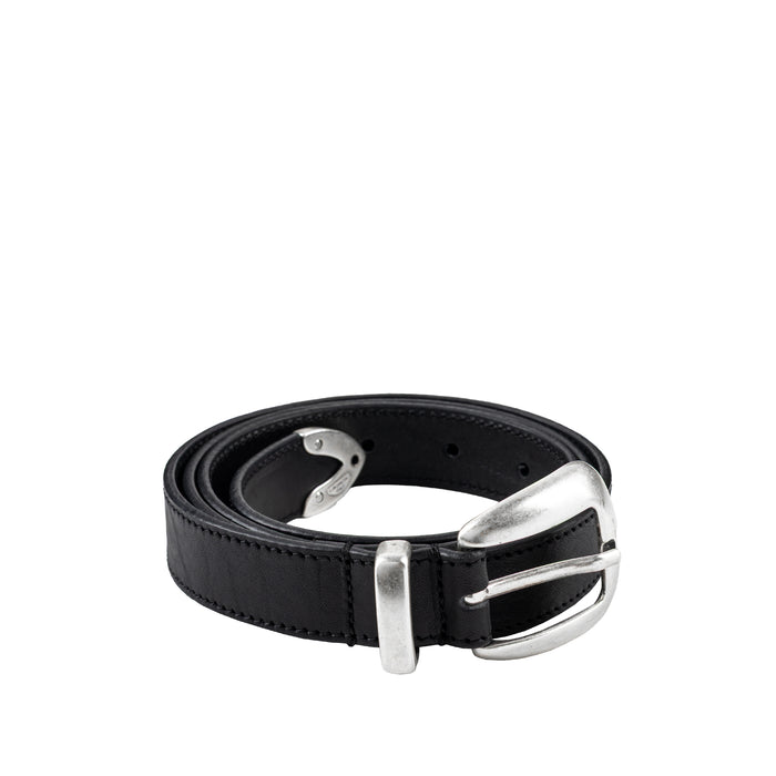 Molebo Soft Leather Triple Hardware Belt