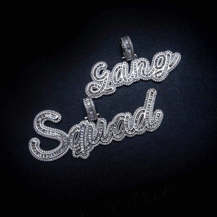 Multi-Layer Baguette Custom Font - The GLD Shop