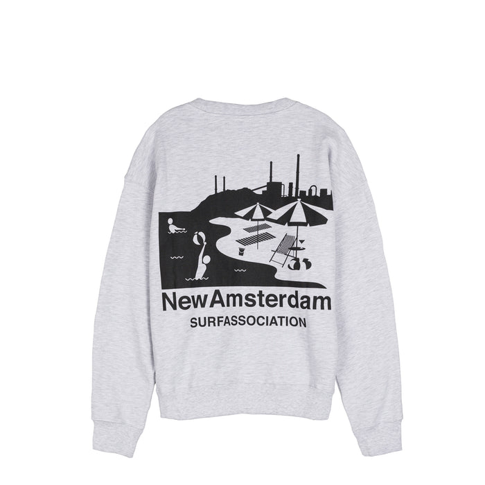 New Amsterdam Surf Association Beach Sign Crewneck