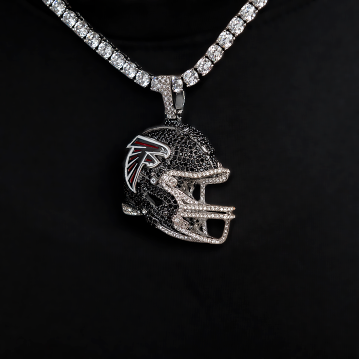 Official NFL 2025 Edition Atlanta Falcons Helmet Pendant