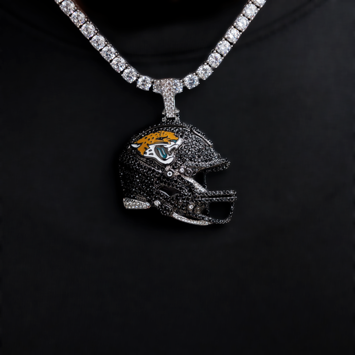 Official NFL 2025 Edition Jacksonville Jaguars Helmet Pendant