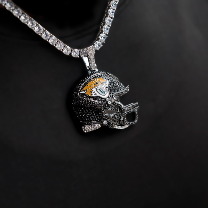 Official NFL 2025 Edition Jacksonville Jaguars Helmet Pendant