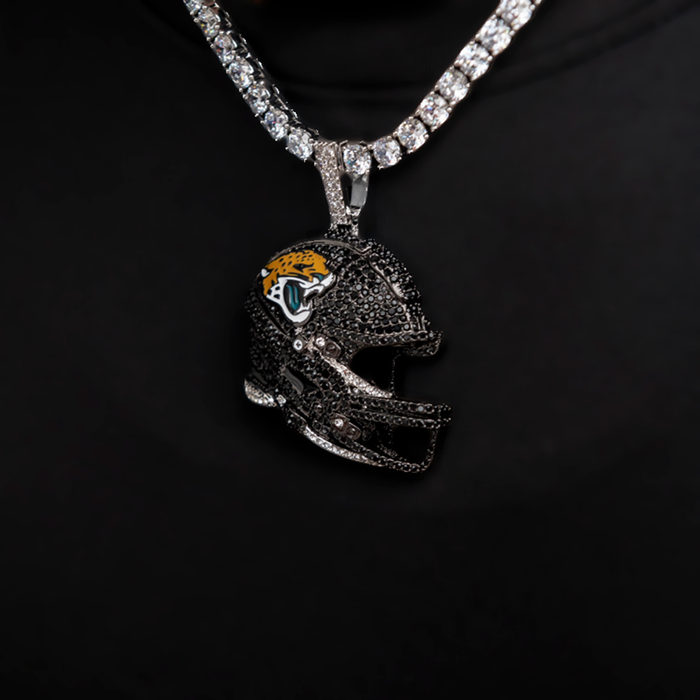 Official NFL 2025 Edition Jacksonville Jaguars Helmet Pendant