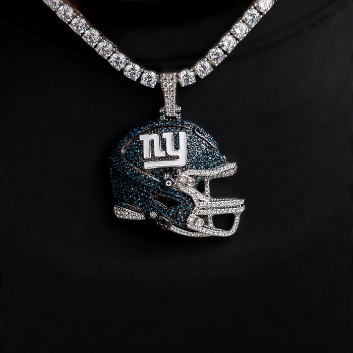 Official NFL 2025 Edition New York Giants Helmet Pendant