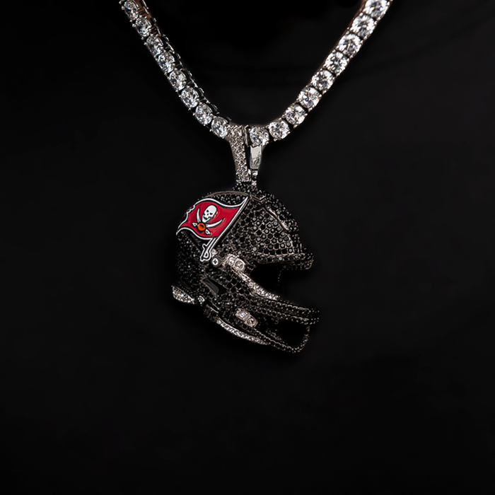 Official NFL 2025 Edition Tampa Bay Buccaneers Helmet Pendant