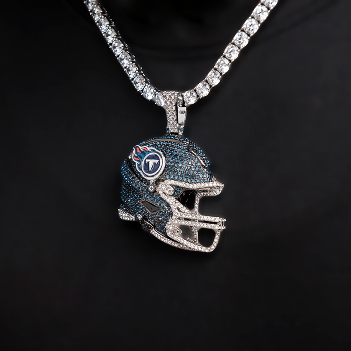 Official NFL 2025 Edition Tennessee Titans Helmet Pendant