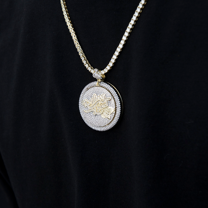 Official Rolling Loud Spinner Pendant