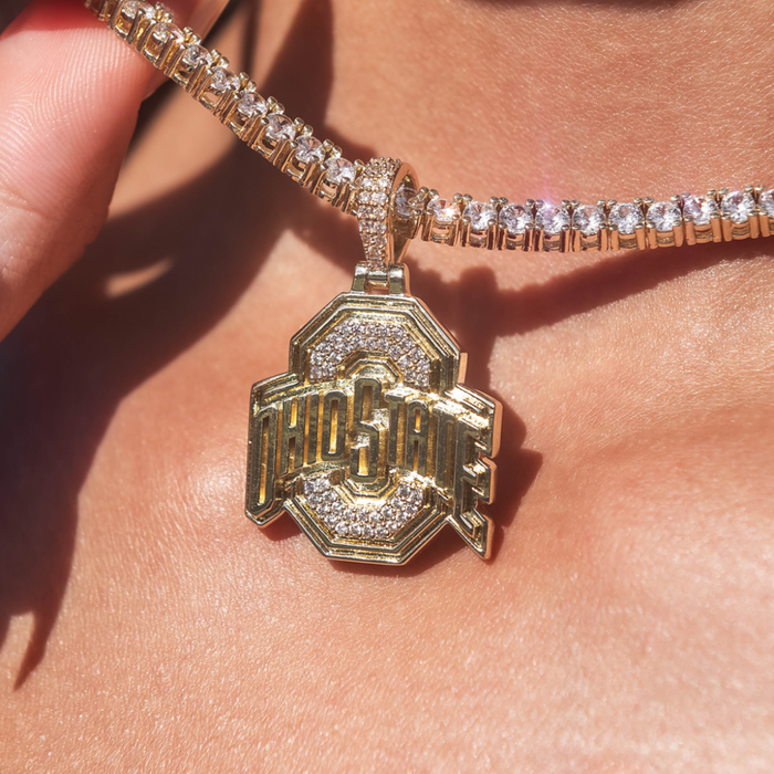 Ohio State Buckeyes Official NCAA Micro Logo Pendant