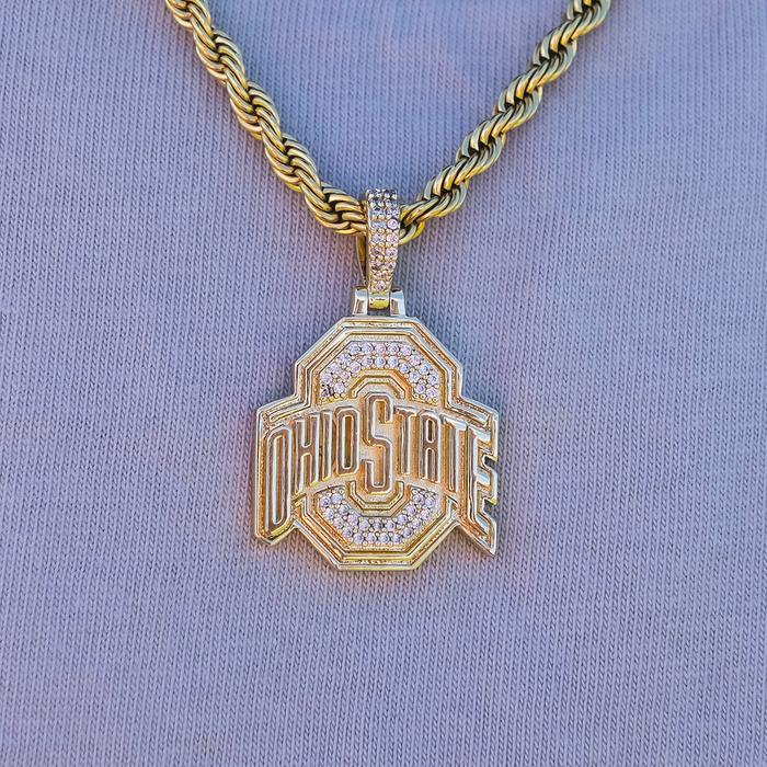 Ohio State Buckeyes Official NCAA Micro Logo Pendant